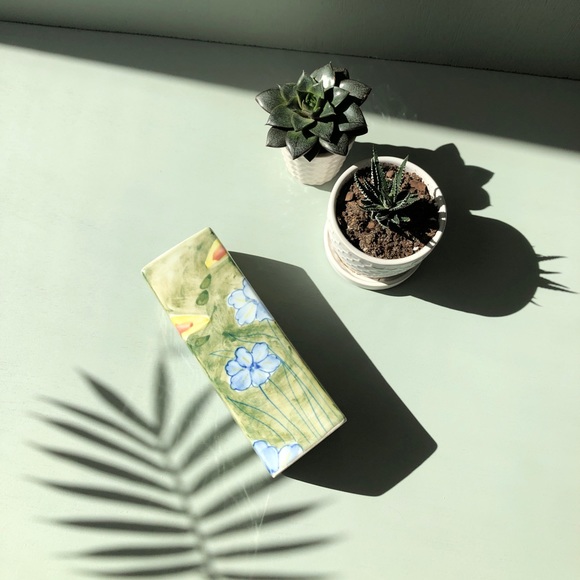 Vintage Square Vase - Picture 4 of 7